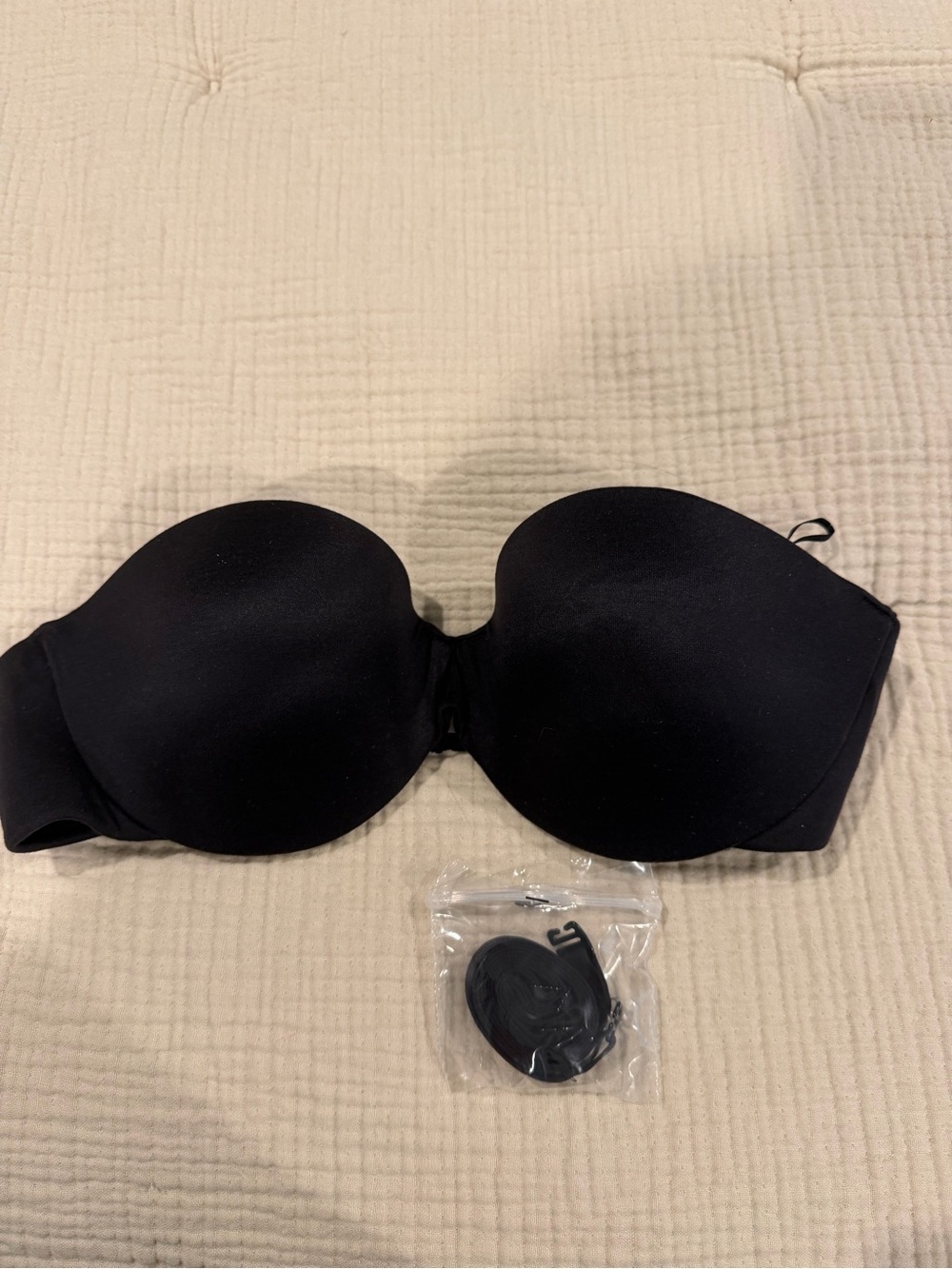NWOT Maidenform Comfort Devotion Custom Lift Strapless Bra – 09417 (34B, Black)